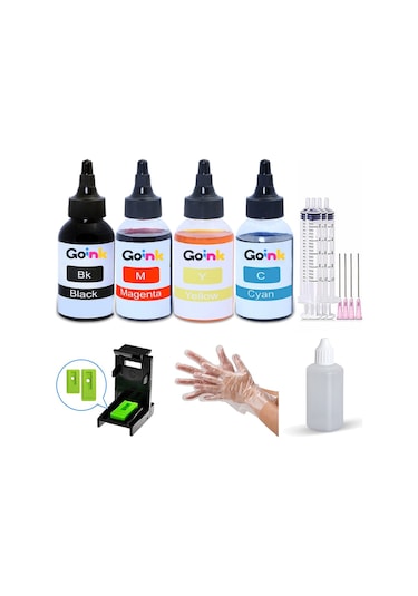 Hp DeskJet 3638 Uyumlu Kartuş Dolum Seti