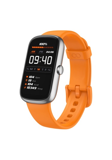 Geeroyoo Anyloop Alb1 Spor Akıllı Saat Turuncu - Ip68 Su Geçirmez, Kalp Atımı, Kan Oksijeni Ve Uyku İzleyici, Adım Ve Kalori Sayaç, 1.47 İnç Dokunmatik Ekran, 20+ Spor Modu