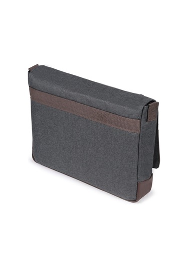 Strong 15.6 İnch Laptop Bölmeli Omuz Askılı Postacı Çantası Kft03 Füme Çok Renkli