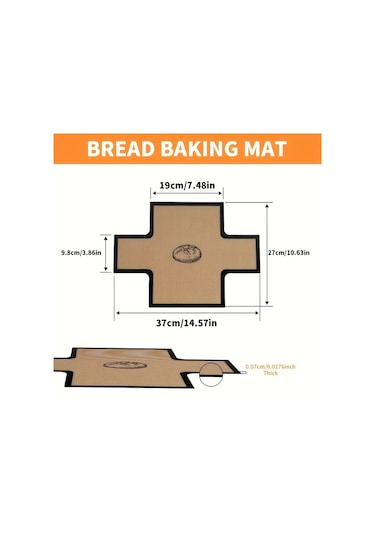 Tongdashop 1 Adet Gri Silikon Ekmek Kalıbı Yüksek Isıya Dayanıklı Yapışmaz Kolay Temizlenir Gri