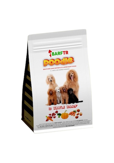 Barf 3 Katlı Barf Köpek Maması 6 x 1 KG