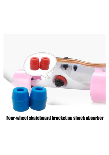 Homyl 4x 92a Kaykaylı Kamyon Burcu Longboard Yedek Temiz-mavi Temiz Mavi Çok Renkli