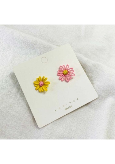 Skycity Şık Alaşımlı Küpe, 7x1.7 Cm, Opp Poşet Paket Özel Ambalaj Seçeneği Diğer Çok Renkli