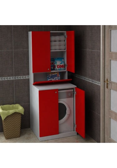 Palmira Çamaşır Makinesi Dolap Takımı