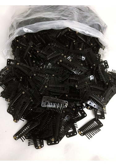 Prodiva Peruk, Çıtçıt, Postiş, Yarımay, Kahkül Klipsleri 1000’li Pakette Siyah