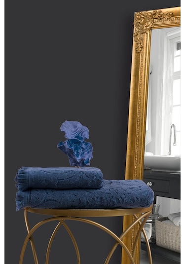 Varol Jacquard %100 Pamuk El Havlusu 50x90cm Parliament-50x90cm Parliament