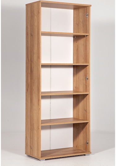 Nora Bird 2 Kapaklı Banyo Mutfak Çok Amaçlı Dolap Açık Kahverengi