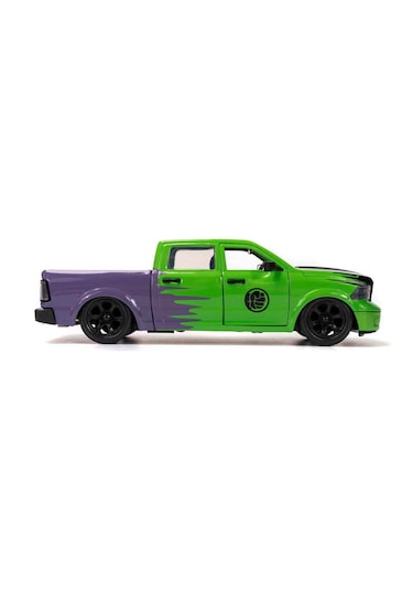 1:24 Marvel Avengers 2014 Ram 1500 Model Araba Ve Hulk Figür