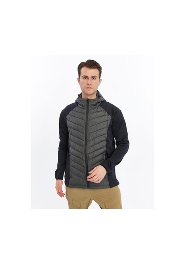 Mapamyumco Erkek Hybrid Ceket - Siyah