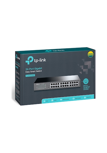 TP-Link TL-SG1024DE 24 Port 10/100/1000 Mbps Gigabit Easy Smart Switch