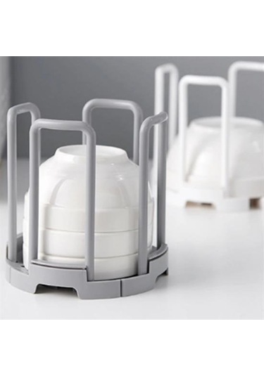 Zmc Bilişim Tabak Bardak Kase Standı Bulaşık Kurutma Tutucu Mutfak Düzenleyici Organizatör Çok Renkli