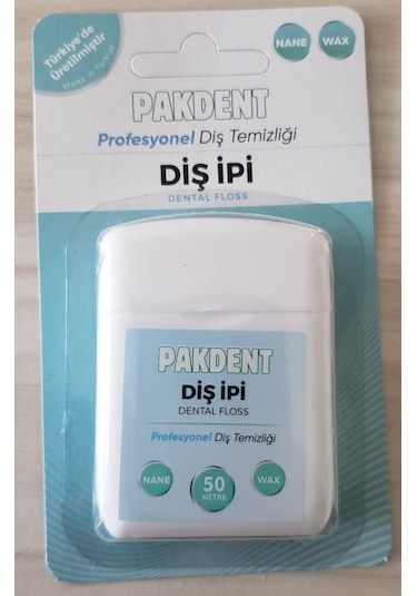 Pakdent Profosyonel Diş İpi 50 M
