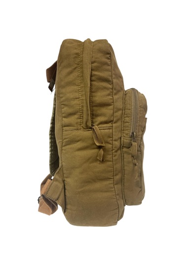 Kaliteli Vintage Salaş Disayn Günlük Gezi Spor Sırt Çantası Matanza Bag 30x42cm Camel