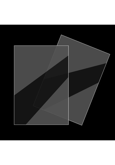 Honmex Creality 5 Adet Fep Kalıp Filmi - Yüksek Işık Geçirgenliği - Halot-mage Pro/mage Ve Diğer 10 İnç Lünetler İçin Uyumlu 286x198x0.15mm Şeffaf