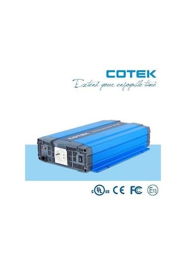 Cotek 24v 1500w Tam Sinüs Inverter