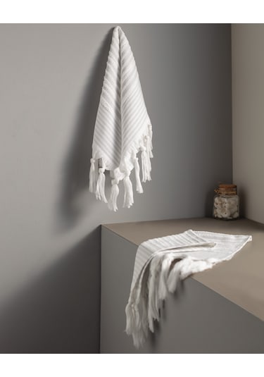 Pile Hamam 2'li El Havlusu 8682116974349 Mavi