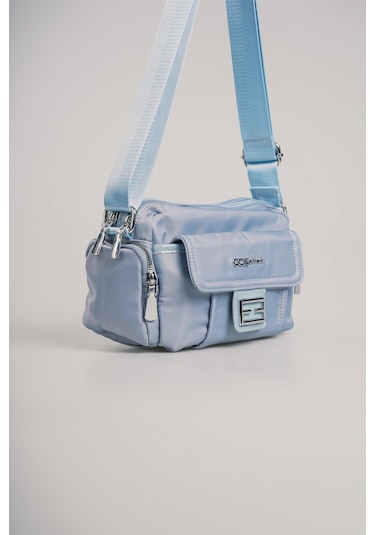 Ççs Kadın 17890 Omuz Çantası Mavi