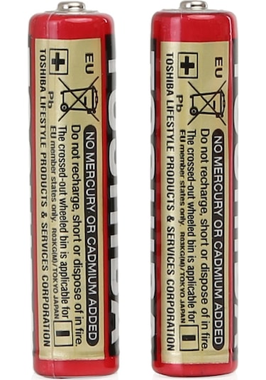 Toshiba R03KG AAA İnce Kalem Pil 2'li