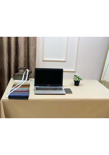 Nivemeshome Keten Trend Masa Örtüsü Bej Apm Çok Renkli