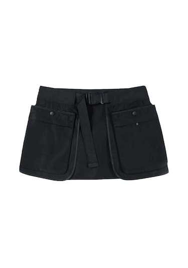 Tenfowee Siyah Kumaş Bahçe Çalışma Apronu - Kısa Bel Tasarımı, Araç Çantası Ve Ayarlanabilir Bel, Toptan Satış