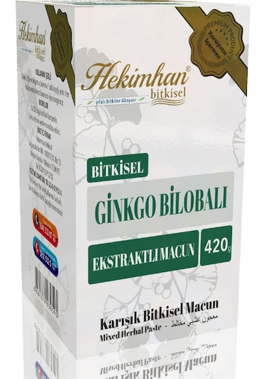 Hekimhan Bitkisel Ginkgo Bilobalı Ekstraktlı Macun 420 G