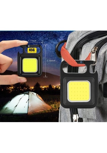 Hightek Ht3239 Şarjlı Napolyon Mini Cob Led Siyah