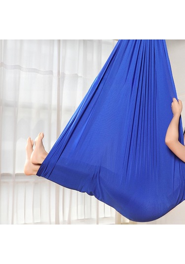 Suntek Çocuk Salıncak Hamak Balkon Için Anti Tip Sandalye Mavi