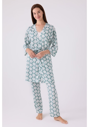 Pierre Cardin Kadın Mavi Pijama Takımı Pc8905-s-v1 Mavi