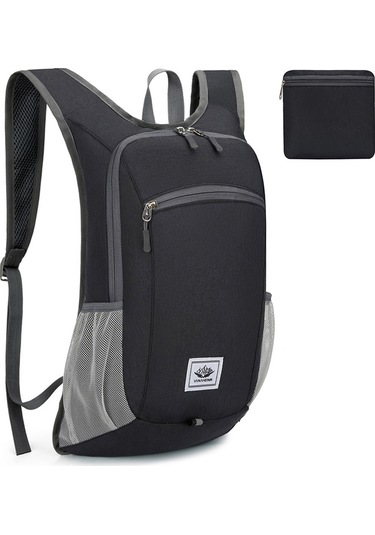 Vanaheımr-hafif Katlanabilir Sırt Çantası Su Geçirmez Paketlenebilir Y27833b Siyah