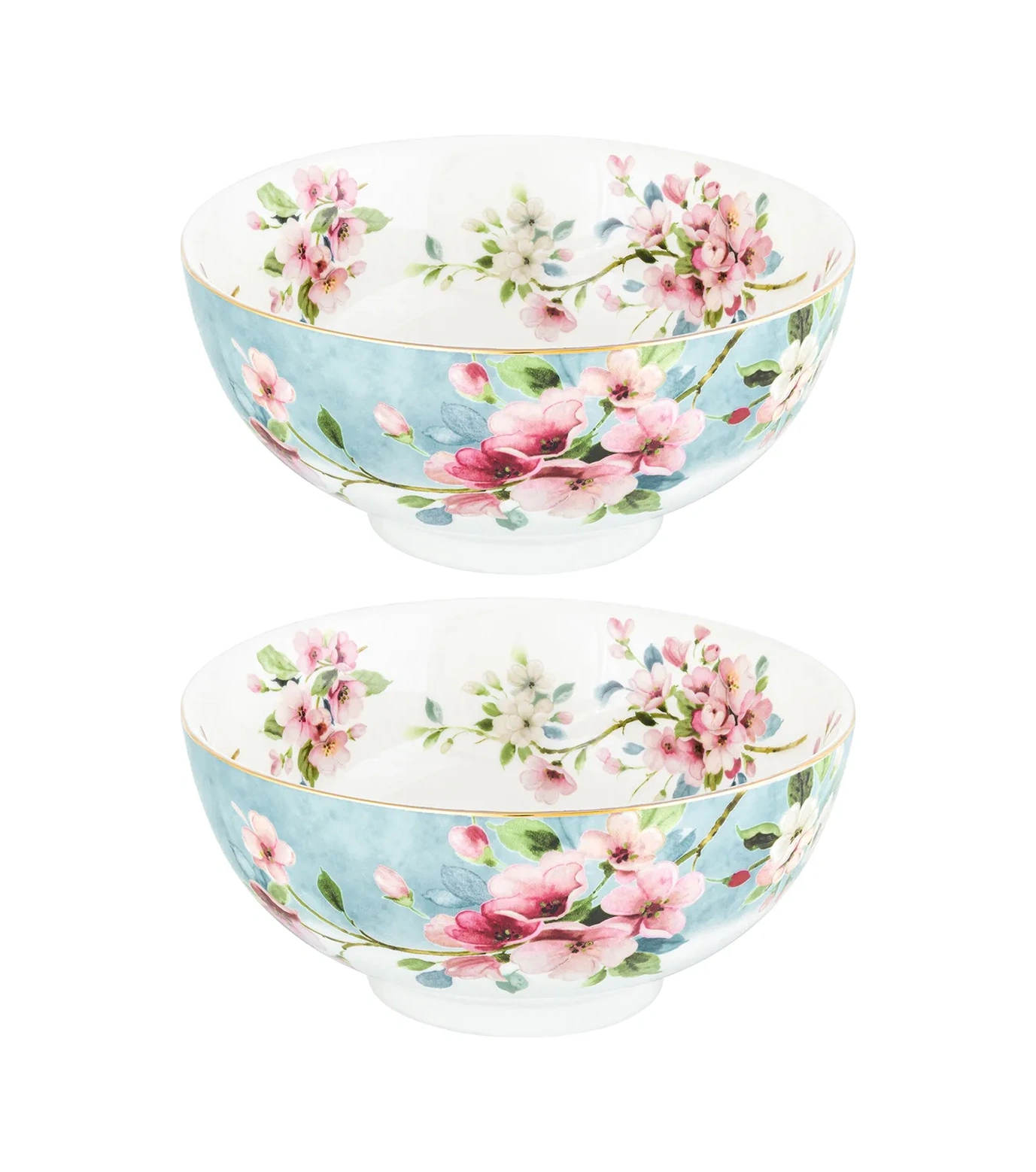 Elan Gallery Elma Ağacı Kökü Salatası 700 Ml 2'li 20824921 Açık Mavi