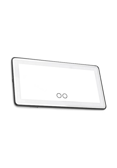 J18 Şarj Edilebilir Otomobil Aynası, 3 Renkli Led Işık Ve Kablosuz Ayarlı Siyah Model