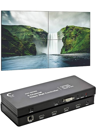 All Link Hvw-22 2x2 Video Wall Controller 4k