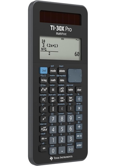 Texas Instruments Tı-30x Pro Mathprint Hesap Makinesi Siyah