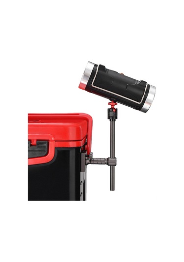 Jeemson Mangalyum Alaşımlı Olta Kutusu Tipi Telefon Canlı Yayın Ve Işık Ayaklığı - 170g Hafif Tasarım