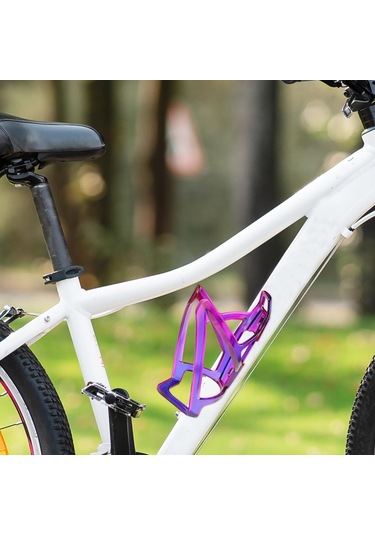 Suntek Bisiklet Su Şişesi Tutucu Ultralight Mavi-menekşe Mavi Menekşe Mavi - Menekşe