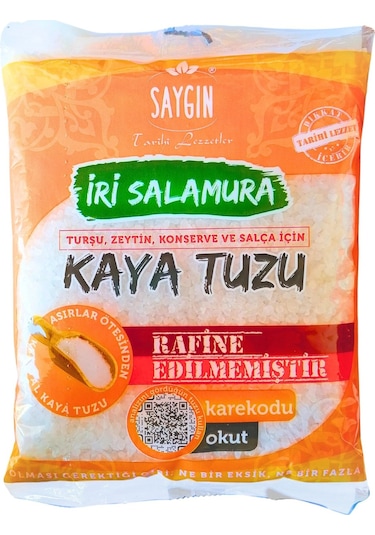 Saygın Salamura Kaya Tuzu 1500 G