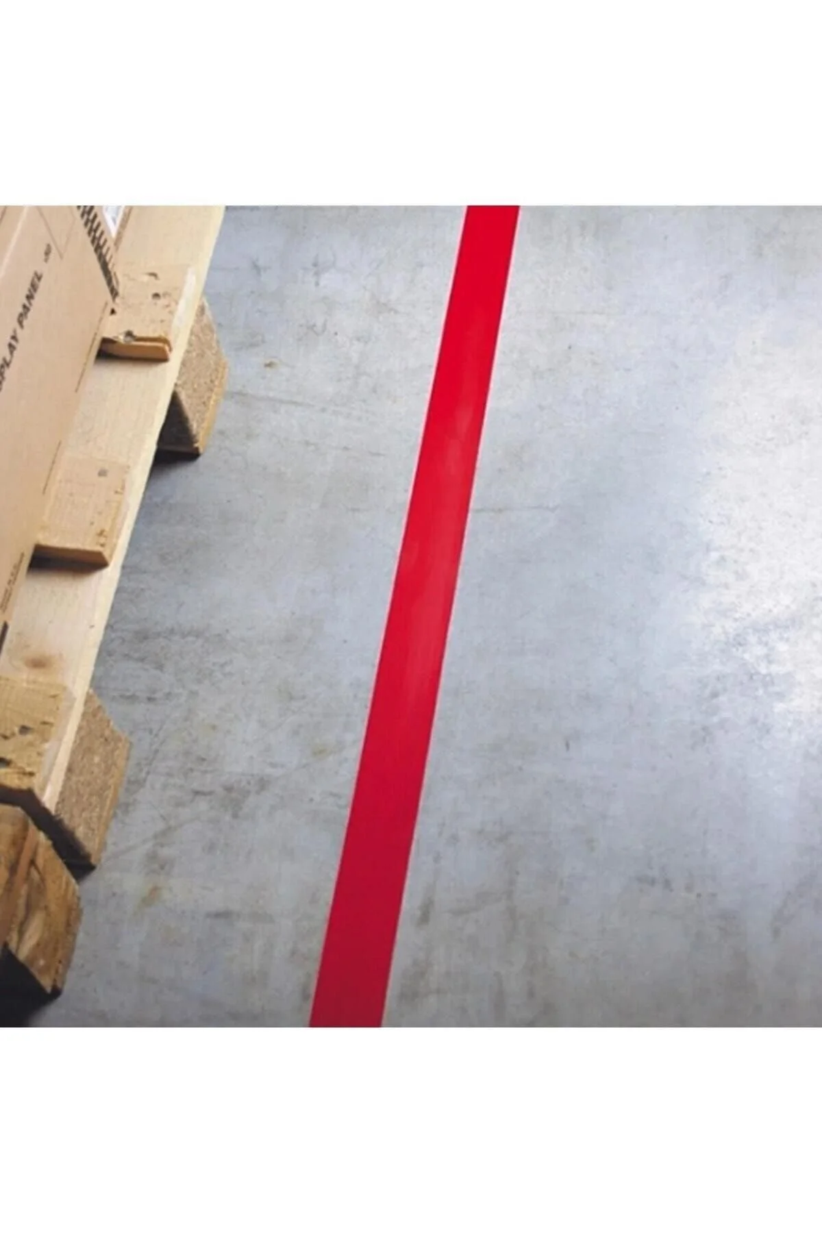 Kırmızı Yer İşaretleme Bandı 50mmx30mt