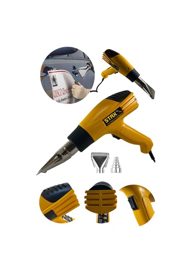 Staxx Titanyum Dişli Motor Sıcak Hava Tabancası 4000w 400℃-900℃