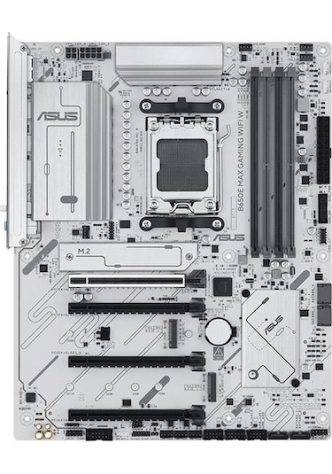 Asus B650e Max Gamıng Wıfı6e W Ddr5 Hdmı Dp Pcıe 5.0 Am5 Atx Beyaz