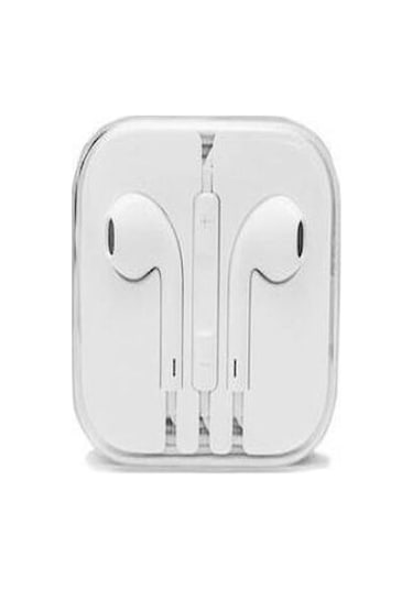 6/6s/6 Plus-5/5s/5c/5se-4/4s/-3/3gs/3g Uyumlu Kulaklık - Beyaz