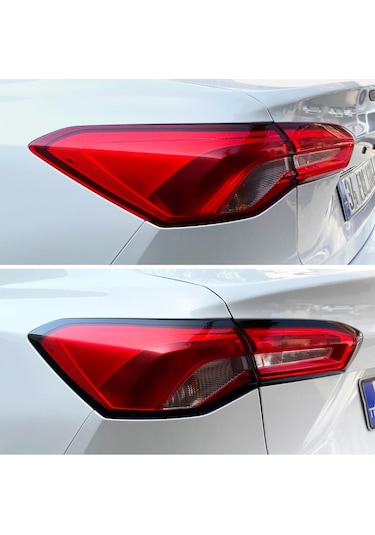 Ford Focus 4 Stop Çerçeve Sticker / Parlak Siyah