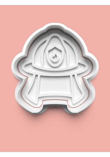 İtfaiye Temalı Kurabiye Kalıbı Ve Şeker Hamuru Kalıbı 4'lü Set Diğer