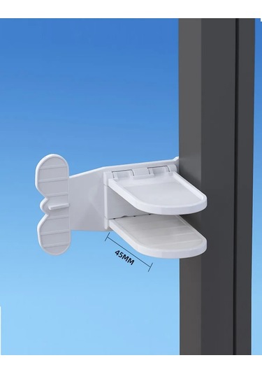 Home & Baby Dolap Kilit Sistemi İçin Çocuk Ve Hayvan Kilidi 371811873 Beyaz