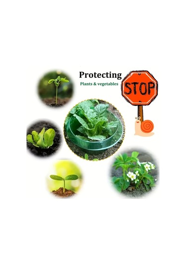 Willowhaven 10 Adet Yeşil Yeniden Kullanılabilir Sebze Salyangozu Koruma Kılıfı