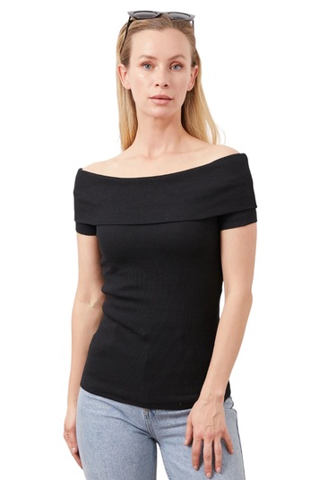 Modonna Yaka Kısa Kol Bluz