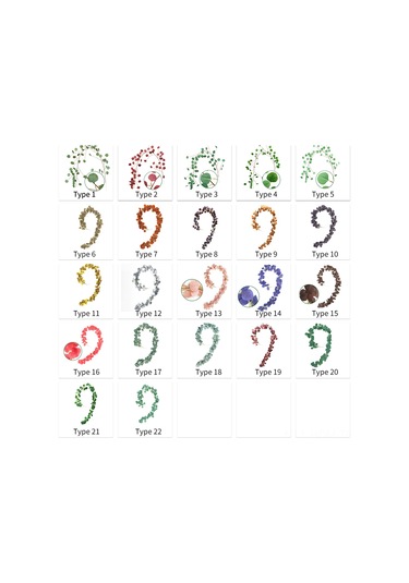 Suofeng Yapay İpek Kumaştan Yapılmış 2 Metrelik Dayanıklı Dekoratif Yapraklar, İç Ve Dış Mekanlar İçin İdeal.