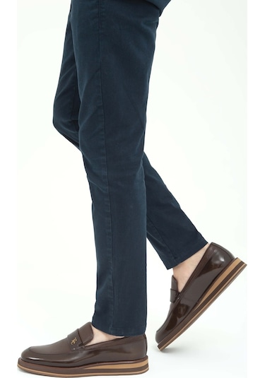 Tamer Tanca Erkek Hakiki Deri Kahverengi Açma Casual Ayakkabı 183 20067 Erk Ayk Sk22/23 Khv Acma/khv Gyk Kahverengi