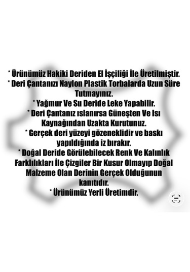 Derist A-su Hakiki Deri Tasarım Omuz Çantası Beyaz - Siyah