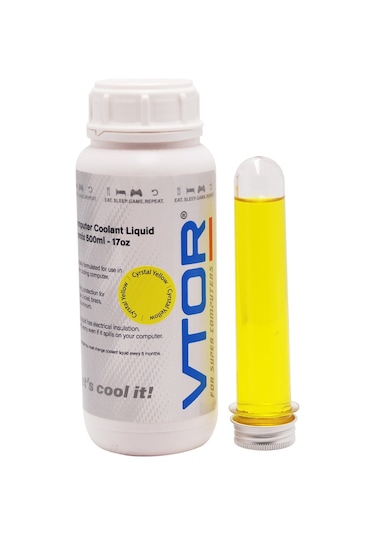 Vtor Bilgisayar Soğutma Sıvısı 500ML Kristal Sarı