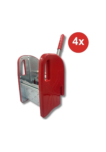 Mulpex Paslanmaz Metal Mekanizmalı Mop Sıkma Yedek Pres x 4 Adet